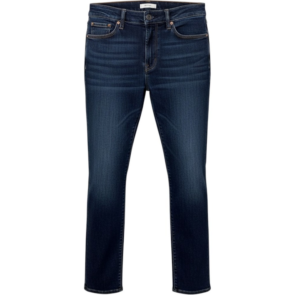 DL1961 Mara Straight Jeans Size 27 Dark Blue Indigo